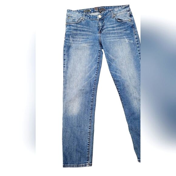 Kut From The Kloth Catherine Boyfriend Jeans Tapered Straight High Rise Ankle 6 - Picture 3 of 10
